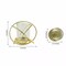 3 Gold 3-Inch Geometric Metal VOTIVE CANDLE HOLDERS Flower Vases Party Supplies